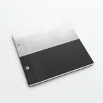 gri beyaz zemin uzerinde vidali katalog, gri siyah kaplamalı vidalı katalog